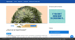 Desktop Screenshot of hipertricosis.com