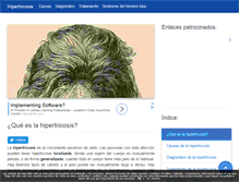 Tablet Screenshot of hipertricosis.com